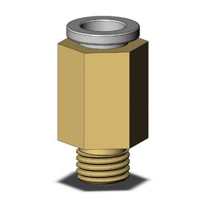 SMC VALVES KQ2H08-G01A Male Connector, 8 mm Size | AN8NHU