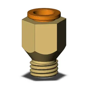 SMC VALVES KQ2H11-U02A Male Connector, 3/8 Inch Size | AL3QUR