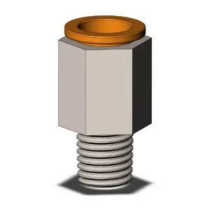 SMC VALVES KQ2H13-02NS Male Connector, 1/2 Inch Size | AN9JPY