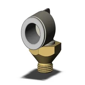 SMC VALVES KQ2L10-U01A Elbow, 10 mm Size | AL3QYA