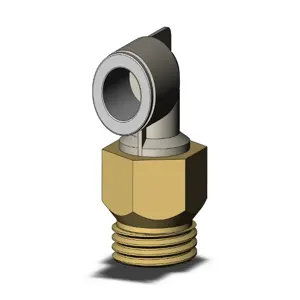 SMC VALVES KQ2L10-U04A Elbow, 10 mm Size | AL3QYD