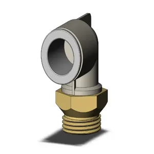 SMC VALVES KQ2L12-U03A Elbow, 12 mm Size | AL3QYH