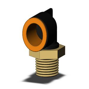 SMC VALVES KQ2L13-36AS-X35 Fitting, 1/2 Inch Size, Type Kq2 | AN7WQQ