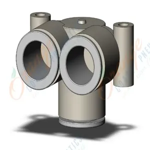 SMC VALVES KQ2LU12-00A Elbow, 12 mm Size | AL6QBK