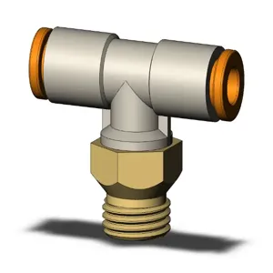 SMC VALVES KQ2T03-U01A Branch Tee, 5/32 Inch Size | AL3RDD