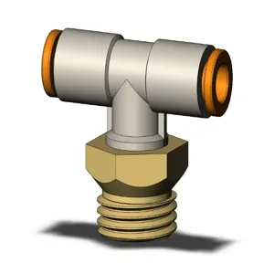 SMC VALVES KQ2T05-U02A Branch Tee, 3/16 Inch Size | AL3REA