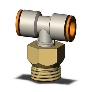 SMC VALVES KQ2T07-U03A Branch Tee, 1/4 Inch Size | AL3REW