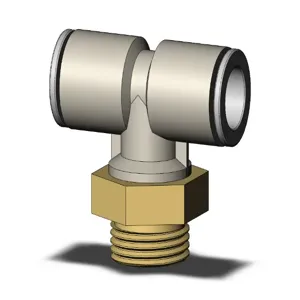 SMC VALVES KQ2T10-G03A Branch Tee, 10 mm Size | AN8JLX