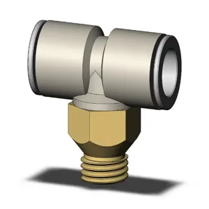 SMC VALVES KQ2T10-U02A Branch Tee, 10 mm Size | AL3RFT