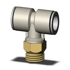 SMC VALVES KQ2T10-U03A Branch Tee, 10 mm Size | AL3RFU