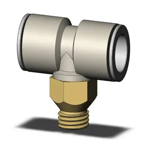 SMC VALVES KQ2T12-U02A Branch Tee, 12 mm Size | AL3RGD