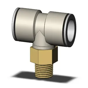 SMC VALVES KQ2T16-03AS Branch Tee, 16 mm Size | AL3RGZ