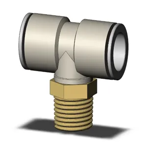 SMC VALVES KQ2T16-04AS Branch Tee, 16 mm Size | AL3RHA