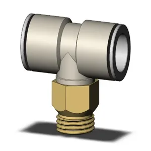 SMC VALVES KQ2T16-U04A Branch Tee, 16 mm Size | AL3RHB