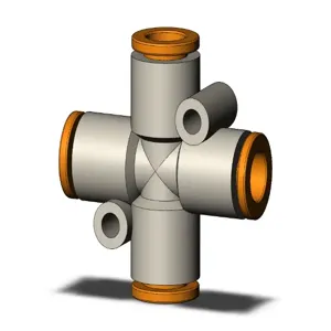 SMC VALVES KQ2TW07-00A Fitting, 1/4 Inch Size, Type Kq2 | AL3RHK