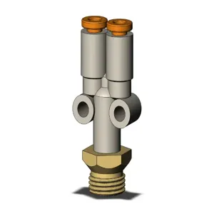 SMC VALVES KQ2U01-U01A Fitting, 1/8 Inch Size, Type Kq2 | AL3RHT