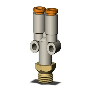 SMC VALVES KQ2U03-U01A Fitting, 5/32 Inch Size, Type Kq2 | AL3RJA