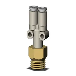 SMC VALVES KQ2U04-U02A Fitting, 4 mm | AL3RJH