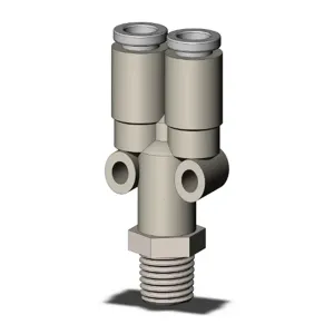 SMC VALVES KQ2U06-01NS Fitting, 6 mm | AL3RJQ