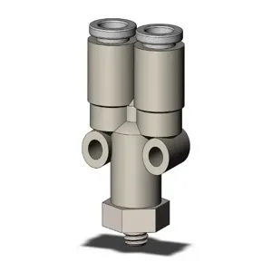 SMC VALVES KQ2U06-M5N Fitting, 6 mm | AL3QLT