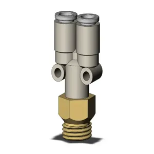 SMC VALVES KQ2U06-U02A Fitting, 6 mm | AL3RJY