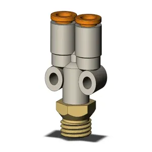 SMC VALVES KQ2U07-U02A Fitting, 1/4 Inch Size, Type Kq2 | AL3RKM