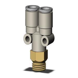 SMC VALVES KQ2U08-U02A Fitting, 1/4 Inch Size, Type Kq2 | AL3RLB