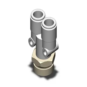 SMC VALVES KQ2U10-U04A Fitting, 10 mm | AL3RLN