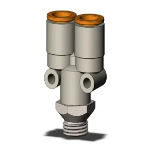 SMC VALVES KQ2U11-U02N Fitting, 3/8 Inch Size, Type Kq2 | AN8EKP