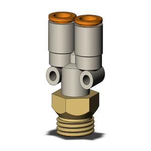 SMC VALVES KQ2U11-U04A Fitting, 3/8 Inch Size, Type Kq2 | AL3RLW