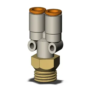 SMC VALVES KQ2U11-U04A Fitting, 3/8 Inch Size, Type Kq2 | AL3RLW