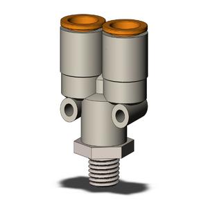 SMC VALVES KQ2U13-35NS Fitting, 1/2 Inch Size, Type Kq2 | AN8MHV