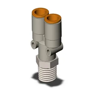 SMC VALVES KQ2U13-37NS Fitting, 1/2 Inch Size, Type Kq2 | AN8HCD