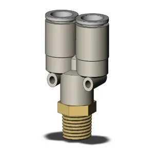 SMC VALVES KQ2U16-04AS Fitting, 16 mm | AL4JVA