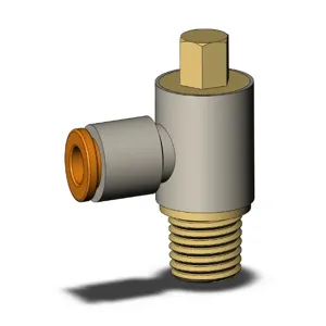 SMC VALVES KQ2V03-34AS Elbow, 5/32 Inch Size | AL3RNG