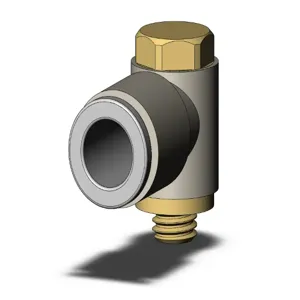 SMC VALVES KQ2V06-M5A Elbow, 6 mm Size | AL3RNP