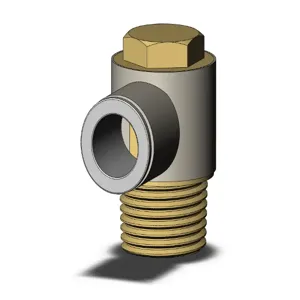 SMC VALVES KQ2V12-04AS Elbow, 12 mm Size | AL3RPY