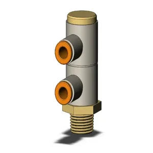 SMC VALVES KQ2VD03-34AS Elbow, 5/32 Inch Size | AL3RQM