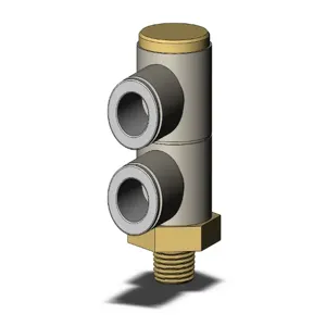 SMC VALVES KQ2VD08-01AS Elbow, 8 mm Size | AL3RRB