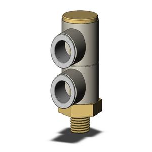 SMC VALVES KQ2VD12-02AS Winkelstück, 12 mm Größe | AL4FNV