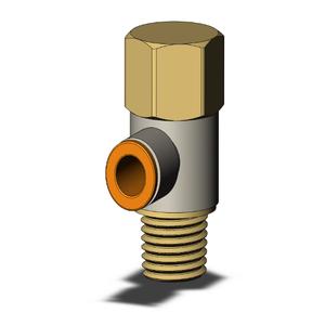 SMC VALVES KQ2VF07-35AS Elbow, 1/4 Inch Size | AL3RRY