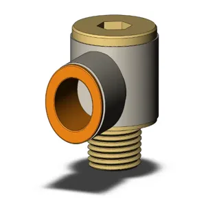 SMC VALVES KQ2VS13-36AS Elbow, 1/2 Inch Size | AL3RUK