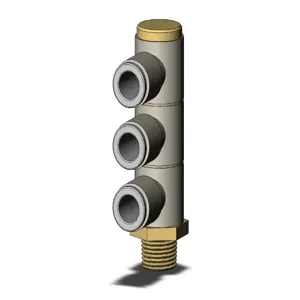 SMC VALVES KQ2VT06-01AS Fitting, Kq 6 mm Size, Type Kq | AL3LRC