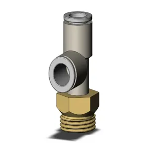 SMC VALVES KQ2Y08-U03A Branch Tee, 1/4 Inch Size | AL3TAQ