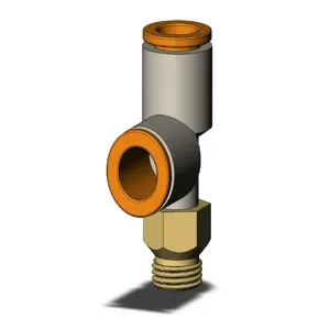 SMC VALVES KQ2Y09-U01A Branch Tee, 5/16 Inch Size | AL3TAT