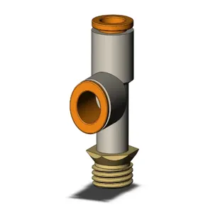 SMC VALVES KQ2Y09-U02A Branch Tee, 5/16 Inch Size | AL3TAU