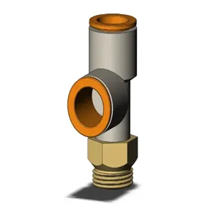 SMC VALVES KQ2Y13-U03A Branch Tee, 1/2 Inch Size | AL3TBU