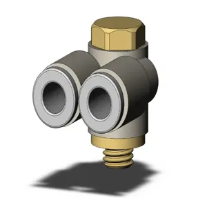 SMC VALVES KQ2Z04-M5A Elbow, 4 mm Size | AL3TCU