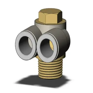 SMC VALVES KQ2Z10-03AS Elbow, 10 mm Size | AL3TDN