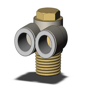 SMC VALVES KQ2Z12-04AS Winkelstück, 12 mm Größe | AL4EMV